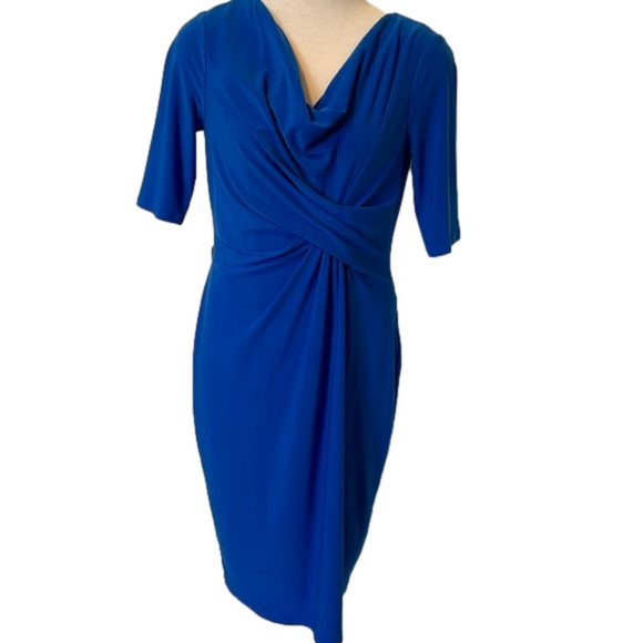 Jones New York Dresses & Skirts - Jones New York royal blue short sleeve knit dress sz 6